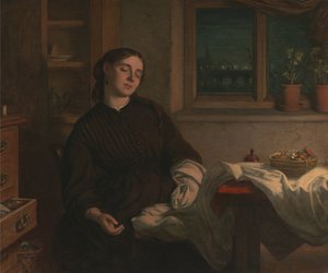 Thuisdromen door Charles West Cope